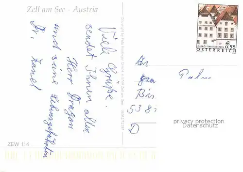 AK / Ansichtskarte Seilbahn Zell am See  Kat. Bahnen