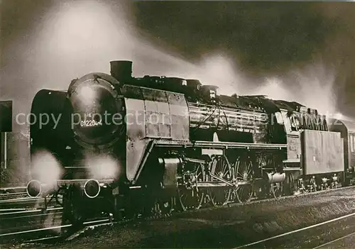 AK / Ansichtskarte Lokomotive 012204 4 Weida  Kat. Eisenbahn