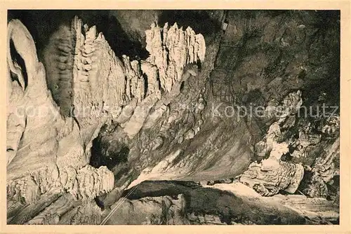 AK / Ansichtskarte Hoehlen Caves Grottes Padirac Lac suspendu Grand Dome  Kat. Berge