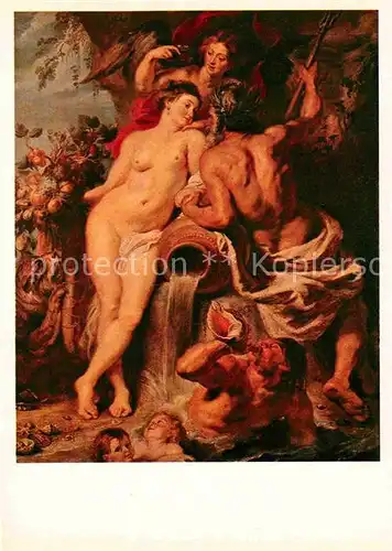 AK / Ansichtskarte Rubens Paul Peter The Union of Earth and Water 