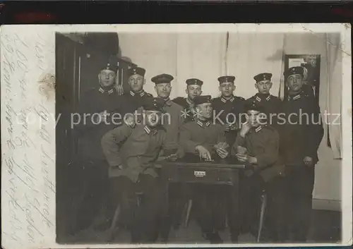 AK / Ansichtskarte Militaria Eisenbahn eisenbahn Regiment Hanau WK1 Kat. Eisenbahn