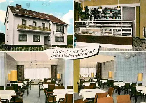 AK / Ansichtskarte Bad Sooden Allendorf Cafe Pausder Verkaufstheke Gastraum Kat. Bad Sooden Allendorf