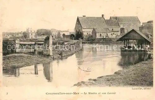 AK / Ansichtskarte Courseulles sur Mer Le Moulin et son Lavoir Kat. Courseulles sur Mer