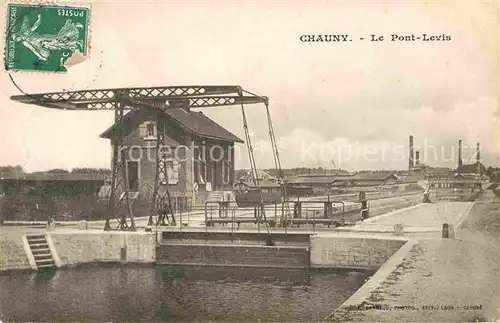 AK / Ansichtskarte Chauny Aisne Le Pont Levis Kat. Chauny
