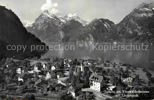 AK / Ansichtskarte Sisikon Vierwaldstaettersee mit Urirotstock