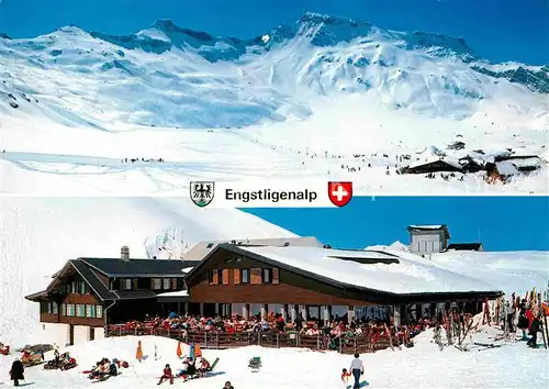AK / Ansichtskarte Adelboden Skigebiet Engstligenalp Berghotel Kat. Adelboden