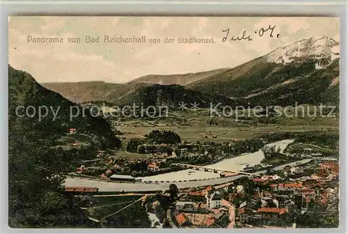 AK / Ansichtskarte Bad Reichenhall Panorama Kat. Bad Reichenhall