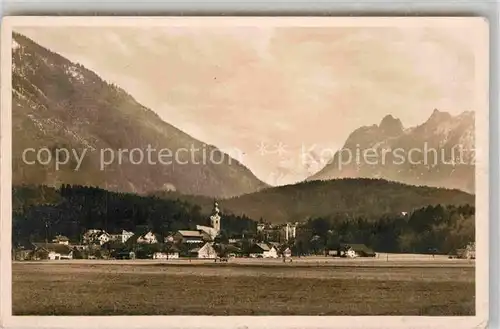 AK / Ansichtskarte Bad Reichenhall Untersberg Watzmann Kat. Bad Reichenhall