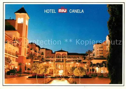 AK / Ansichtskarte Canela Hotel Riu Nachtaufnahme