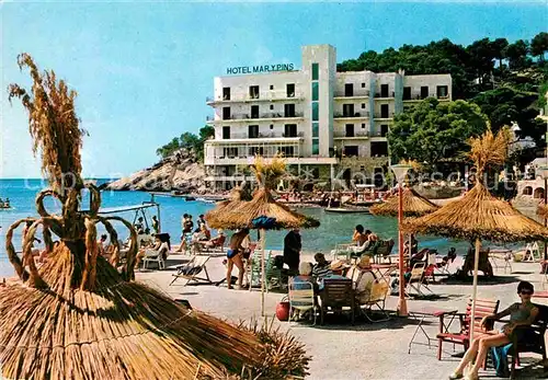 AK / Ansichtskarte Paguera Mallorca Islas Baleares Hotel Mar y Pins Strand Kat. Calvia