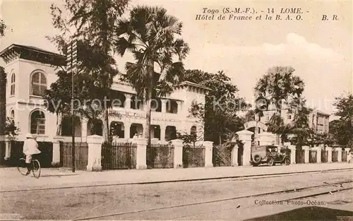 AK / Ansichtskarte Lome Hotel de France et la BAO Kat. Lome