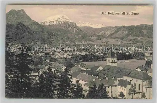 AK / Ansichtskarte Bad Reichenhall Panorama Sankt Zeno Kat. Bad Reichenhall