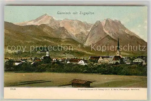 AK / Ansichtskarte Garmisch Partenkirchen Zugspitze Kat. Garmisch Partenkirchen