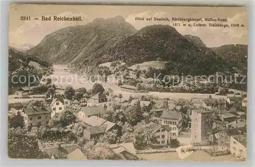AK / Ansichtskarte Bad Reichenhall Kirchbergkanzel Muellnerhorn  Kat. Bad Reichenhall