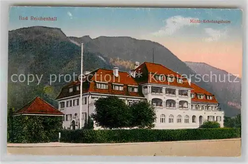 AK / Ansichtskarte Bad Reichenhall Militaer Erholungsheim  Kat. Bad Reichenhall