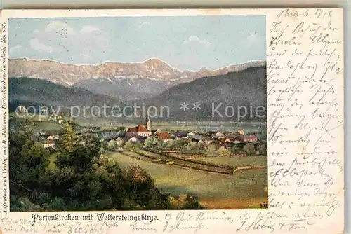 AK / Ansichtskarte Partenkirchen Wettersteingebirge Kat. Garmisch Partenkirchen