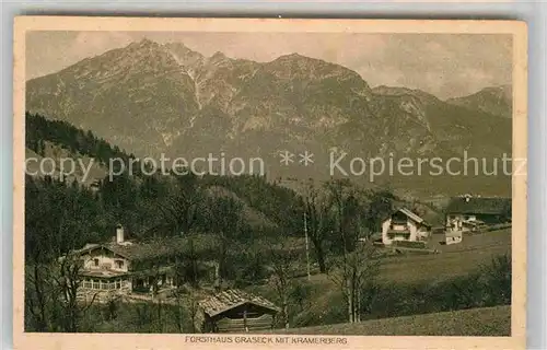 AK / Ansichtskarte Graseck Forsthaus Kramersberg Kat. Garmisch Partenkirchen