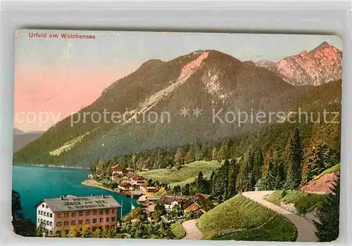 AK / Ansichtskarte Urfeld Oberbayern Walchensee Kat. Kochel a.See