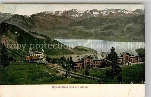 AK / Ansichtskarte Vitznau Rigi Kaltbad Alpen Kat. Vitznau
