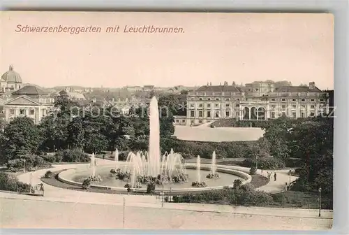 AK / Ansichtskarte Luzern LU Schwarzenberggarten Leuchtbrunnen Kat. Luzern