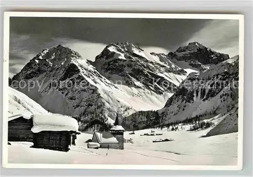 AK / Ansichtskarte Sertigtal Davos Mittaghorn Plattenhorn Hoch Ducan Winter Kat. Sertigpass