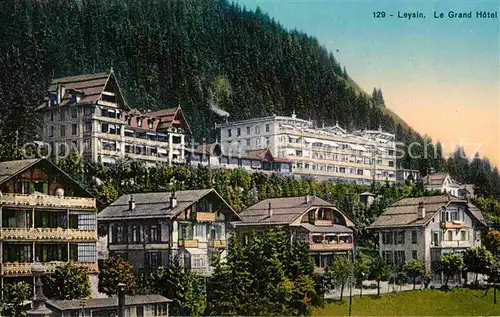 AK / Ansichtskarte Leysin Le Grand Hotel Kat. Leysin