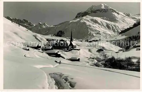 AK / Ansichtskarte St Antoenien GR mit Scherenfluh und Schulberg Kat. St Antoenien