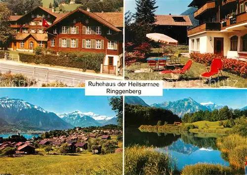 AK / Ansichtskarte Ringgenberg Brienzersee Ruhehaus der Heilsarmee Alpenpanorama