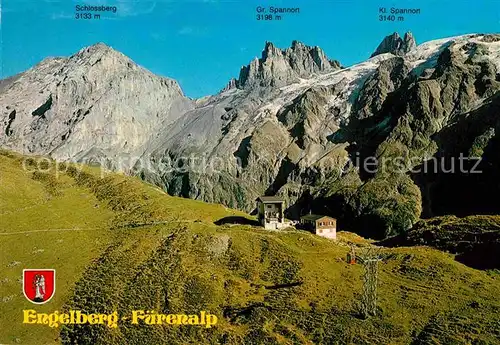 AK / Ansichtskarte Engelberg OW Fuerenalp Alpenpanorama Fliegeraufnahme Kat. Engelberg