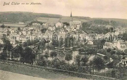 AK / Ansichtskarte Bad Elster Blick von der Alberthoehe Kat. Bad Elster