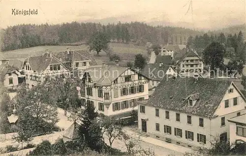 AK / Ansichtskarte Koenigsfeld Schwarzwald Teilansicht Kat. Koenigsfeld im Schwarzwald