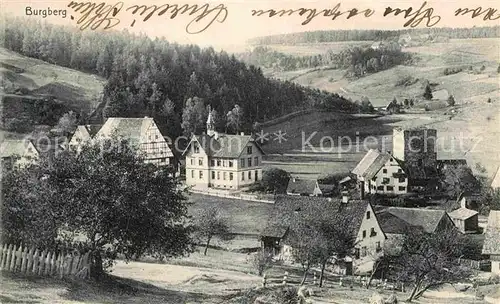 AK / Ansichtskarte Burgberg Koenigsfeld Ortsansicht  Kat. Koenigsfeld im Schwarzwald