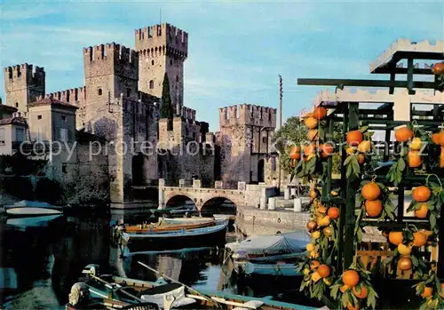 AK / Ansichtskarte Sirmione Il Castello Schloss Suedfruechte