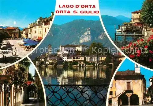 AK / Ansichtskarte Orta San Giulio Lago d Orta Kat. Novara