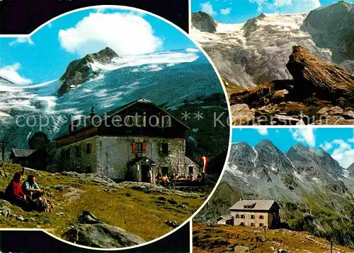 AK / Ansichtskarte Greizerhuette im Floitengrund Berghuetten Zillertaler Alpen Kat. Ginzling Mayrhofen
