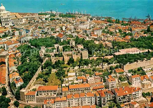 AK / Ansichtskarte Lisboa Castelo de San Jorge e Alfama Schloss Altstadt Kat. Portugal