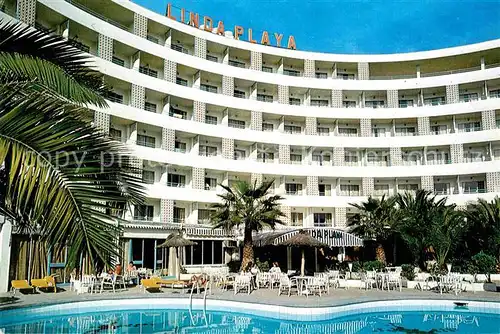 AK / Ansichtskarte Paguera Mallorca Islas Baleares Hotel Linda Playa Piscina Swimming Pool Kat. Calvia