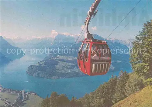 AK / Ansichtskarte Seilbahn Davos  Kat. Bahnen