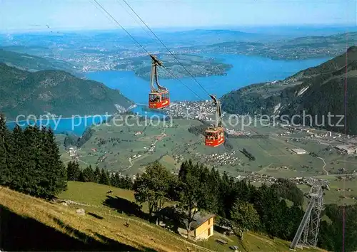 AK / Ansichtskarte Seilbahn Stans Stanserhorn  Kat. Bahnen