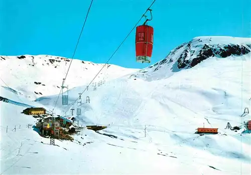 AK / Ansichtskarte Seilbahn Cabinovia Malga S. Osvaldo Sciovia Val Canova Merano  Kat. Bahnen