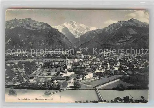 AK / Ansichtskarte Interlaken BE Panorama Kat. Interlaken