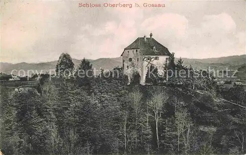 AK / Ansichtskarte Gossau SG Schloss Oberberg Kat. Gossau SG