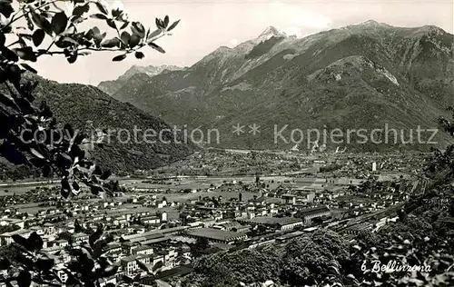 AK / Ansichtskarte Bellinzona Panorama Kat. Bellinzona