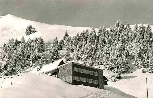 AK / Ansichtskarte Stoos SZ Naturfreundehaus Alkoholfreies Restaurant Kat. Stoos