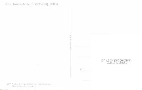 AK / Ansichtskarte Kroentenhuette im Erstfeldertal Kat. Erstfeld