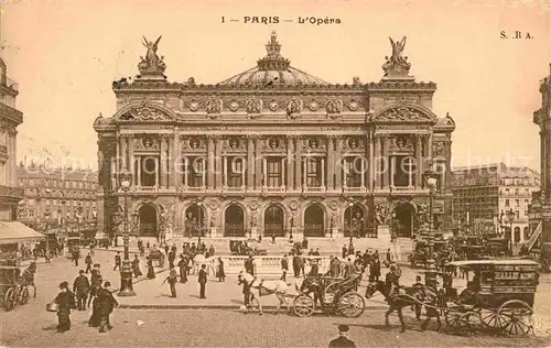 AK / Ansichtskarte Paris Oper Kat. Paris