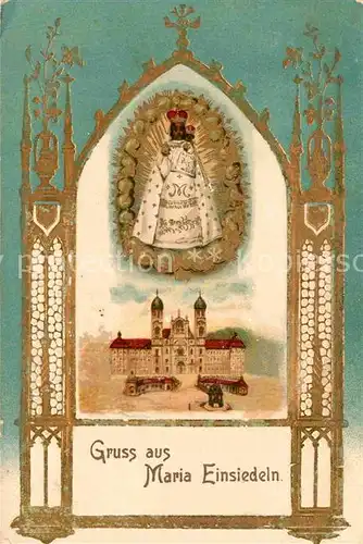 AK / Ansichtskarte Einsiedeln SZ Kloster Maria Einsiedeln  Kat. Einsiedeln