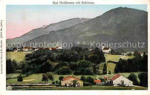 AK / Ansichtskarte Bad Heilbrunn Schoenau Kat. Bad Heilbrunn