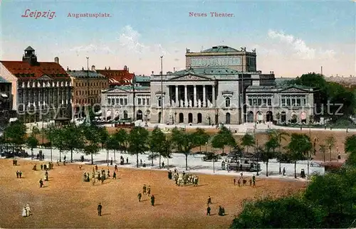 AK / Ansichtskarte Leipzig Neues Theater Augustusplatz Kat. Leipzig