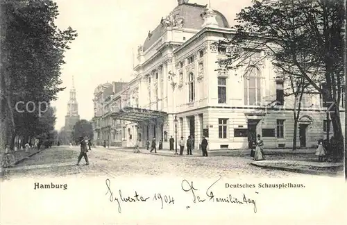 AK / Ansichtskarte Hamburg Deutsches Schauspielhaus Kat. Hamburg